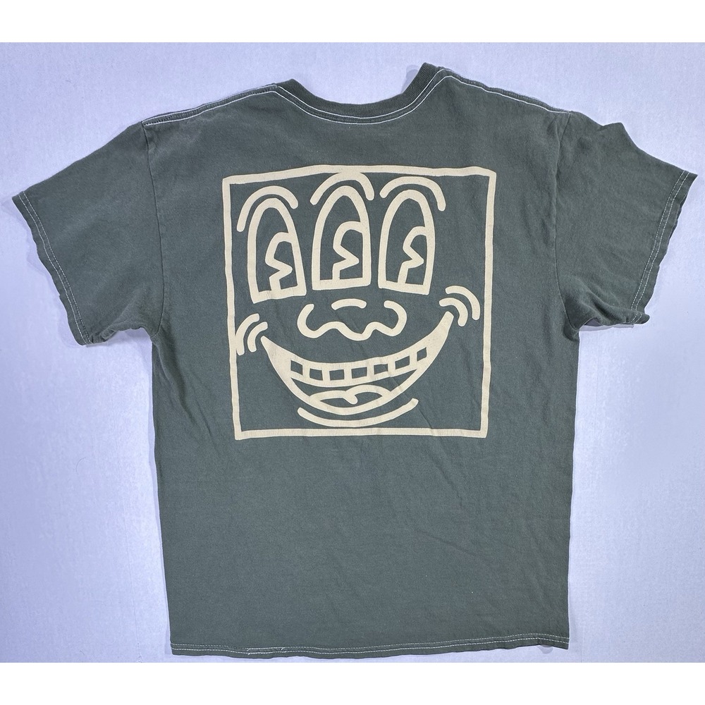 Keith Haring Three Eyes Smile T-Shirt Size Large
